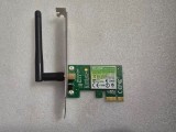 Placa de retea wireless TP-Link 150Mb, TL-WN781ND, PCI Express x1 - poze reale