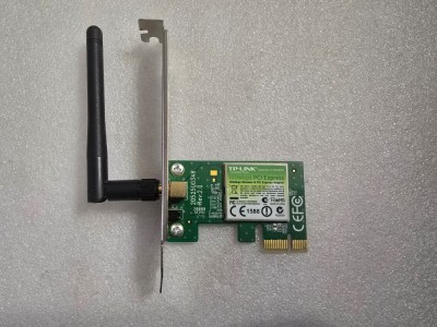 Placa de retea wireless TP-Link 150Mb, TL-WN781ND, PCI Express x1 - poze reale foto