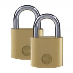 Lacăt Yale Y110B/40/122/2, Standard Security, lacăt, 40 mm, unificat 2 încuietori cu 3 chei