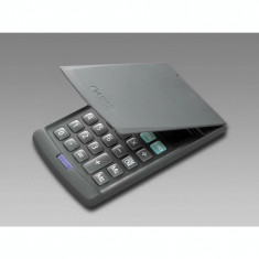 Calculator de birou CANON LS39EBL ecran 8 digiti alimentare solara si baterie display LCD conversie moneda gri include TV 0.1 lei &amp;amp;quot;BEE11-5800210&amp;amp; foto