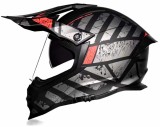 Cumpara ieftin Casca off road motociclete cu viziera (+ochelari soare integrati) marimea M