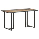 Cumpara ieftin Masa de bucatarie, 140 cm, lemn masiv reciclat