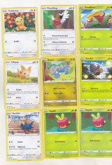 bnk crc Cartonase de colectie - Pokemon Italia - 38 diferite