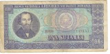 Bancnota 100 lei 1966 - Romania