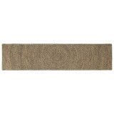 vidaXL Covoare de zonă Natural și Negru 60 x 300 cm Iută 42010616