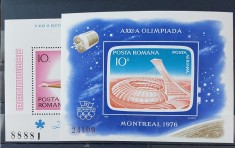 Romania 1976 - Colite Montreal MNH foto
