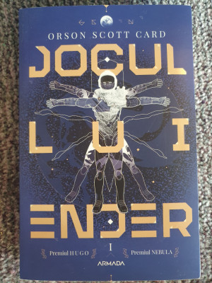 Jocul lui Ender (Vol. 1) de Orson Scott Card, editia V, Armada, 320 pag foto