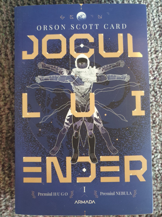 Jocul lui Ender (Vol. 1) de Orson Scott Card, editia V, Armada, 320 pag