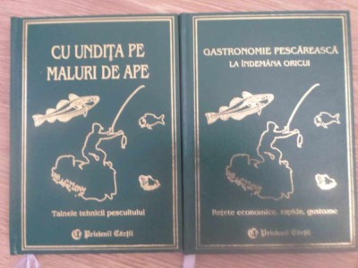 CU UNDITA PE MALURI DE APE. GASTRONOMIE PESCAREASCA LA INDEMANA ORICUI VOL.1-2-LYDIA CONSTANTA CIUCA, CONST-273203 foto
