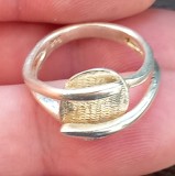 (190) INEL DIN ARGINT DE DAMA, VINTAGE, MARCAJ ARGINT 925, MODEL FRUMOS, 4.17 GR