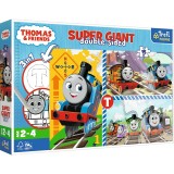 PUZZLE TREFL PRIMO SUPER GIANT 15 THOMAS SuperHeroes ToysZone