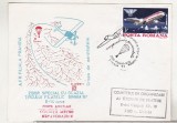 Bnk fil Plic ocazional Expofil Sinaia 87 - stampila zbor ocazional ( anulat ) - corespondenta parasutata