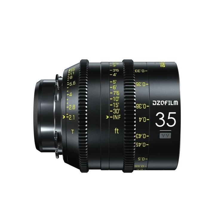 Obiectiv Manual DZOFILM VESPID 35mm T2.1 FF PL-EF