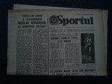 ZIARUL SPORTUL 19 IANUARIE 1983