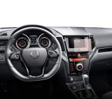 Folie protectie display navigatie Duragon, din silicon, pentru Ssangyong Tivoli XLV 2016+, mata, anti-amprenta, kit instalare
