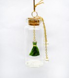 Cumpara ieftin Decoratiune Craciun - Glass Bottle, ciucurel si perle | Everbright Gifts