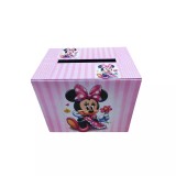 Cumpara ieftin Cutie Dar Botez, Roz cu Minnie Mouse - CDB08