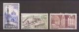 Spania 1967 - Mănăstiri și Abații, MNH, Nestampilat