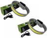 Set 2 bucati - Lumina LED HUOVA&reg; Reincarcabila pentru Brat sau Picior - Alergare sau Ciclism Nocturn