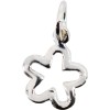 Pandantiv din argint 925 jolie silver, model floare contur, 15 x 10 mm, 0.5 g