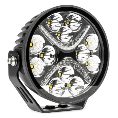 Proiector LED &amp;bdquo;PRO SERIES&amp;rdquo; cu doua functii pentru Off-Road, ATV, SSV, putere 54W, 7200lm, culoare 6000K, tensiune 10-30V, dimensiuni 140 x 140 x 61 mm foto