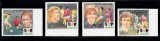 A10 S1 12 - Timbre foarte vechi - Africa Centrala - fotbal - Mexico 1986 - nedantelate