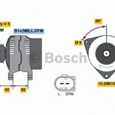 Generator / Alternator AUDI A6 Avant (4B5, C5) (1997 - 2005) BOSCH 0 986 044 300