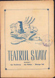 HST C1924 Broșură Teatrul Savoy 1946