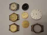 Orex ceasuri si cadrane vintage, lot pentru restaurare, colectie, piese