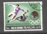 Ras Al Khaima 1969 Sport, Football, Soccer, used AS.058