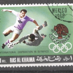 Ras Al Khaima 1969 Sport, Football, Soccer, used AS.058