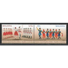 Moldova 2015 Mi 928/29 pair MNH - Dansuri populare