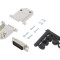 Conector D-Sub 15 pini tată, negru