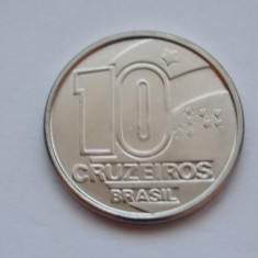 10 CRUZEIROS 1990 BRAZILIA-UNC