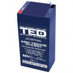 Acumulator stationar 4V 4.6Ah, pentru cantar electric TED446