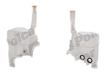 Rezervor spalator parbriz Mazda 6 (Gg/Gy), 2006-2008 Hatchback + Wagon / Combi, cu gaura pentru 2 pompe spalator, G31A67481A, fara pompa foto
