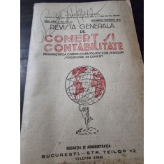 Revista generala de Comert si Contabilitate Anul XXXI Nr. 10-11 Octombrie-Noiembrie 1942