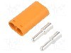 Conector alimentare DC, 1kV, 2 pini, seria LC, {{Dimensiune pin}}. AMASS - LCB60-M