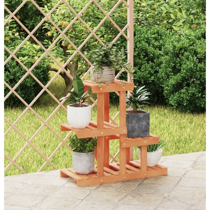 vidaXL Suport pentru flori, 58x25x51 cm, lemn masiv de brad 362870