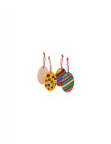 Set creativ 6 pandantive de decorat Paste, Beleduc