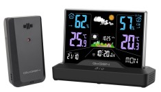 Statie meteo interior-exterior GoGEN ME2000, prognoza animata, LCD color,
