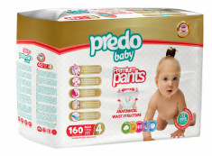 Set scutece-chilotel, marca Predo, Marimea 4, 7-18Kg, 160buc/pachet foto