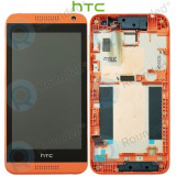 HTC Desire 610 Unitate de afișare complet portocaliu 80H01913-02