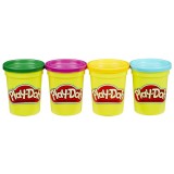 PACHET 4 CUTII DIVERSE CULORI, Play-Doh