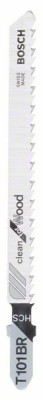 Bosch Set 3 panze ferastrau vertical T 101 BR Clean for Wood, 100mm ProAdvanced PowerfulTools foto