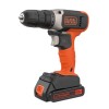 Mașină de găurit și &icirc;nșurubat Black&amp;Decker 18V, 1.5Ah