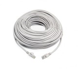 Cablu UTP CAT5e 30m Gri, Retea Ethernet RJ45, Internet LAN