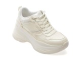 Pantofi sport ALDO albi, JAYA 100, din piele ecologica