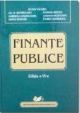 Finante publice - ed.VI