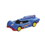 Masinuta Hot Wheels Pull and Back, Gruppo X24, albastru